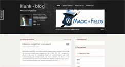 Desktop Screenshot of blog.hunk.com.mx